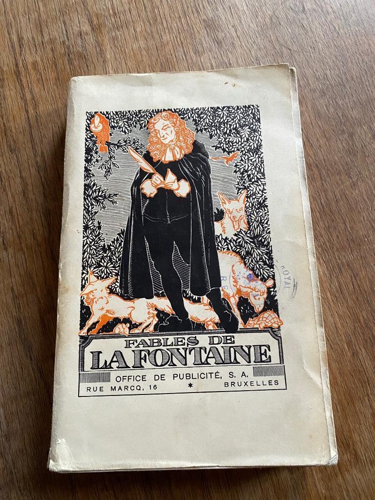 Fables de la fontaine Office de publicité SA Bruxelles 1954?, Verzenden, Gelezen, La Fontaine