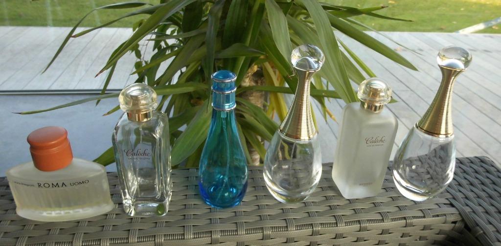 Très beaux flacons de Parfum  vides  DIOR : LANVIN  etc ..., Collections, Parfums, Enlèvement, Utilisé, Bouteille de parfum