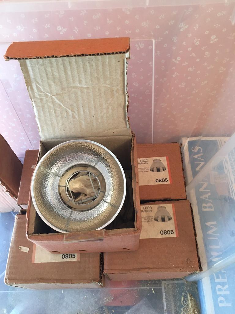 Vintage reflector merk ERCO, Ophalen, Zo goed als nieuw