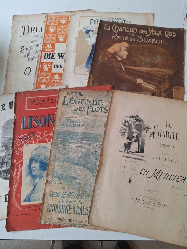 Bladmuziek - partituren, Muziek en Instrumenten, Ophalen of Verzenden