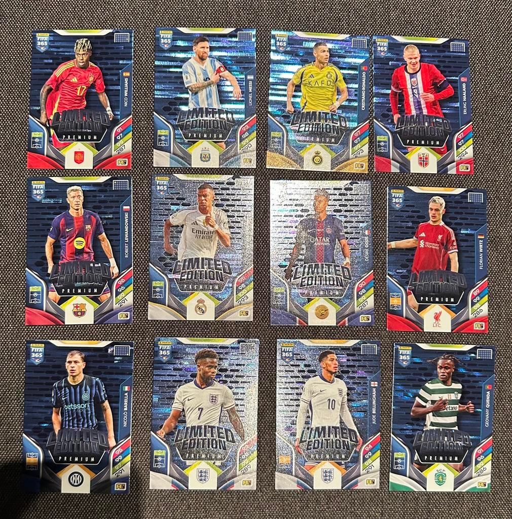 Panini Fifa 365 Adrenalyn 2026 Premium Limited edition, Ophalen of Verzenden, Nieuw, Meerdere plaatjes