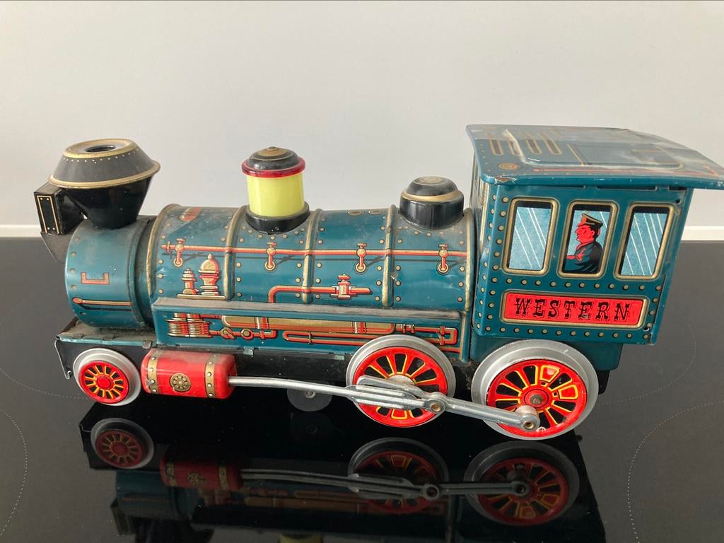 Modern Toys blikken trein, Enlèvement ou Envoi, Comme neuf, Train