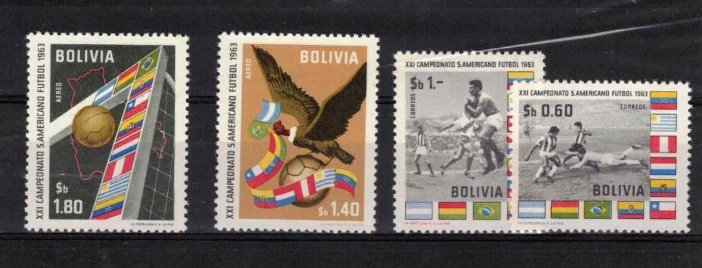 postzegels belgie  bolivie nrs 436/37+228/29 luchtpost xx, Postzegels en Munten, Postzegels | Europa | België, Verzenden, Orginele gom