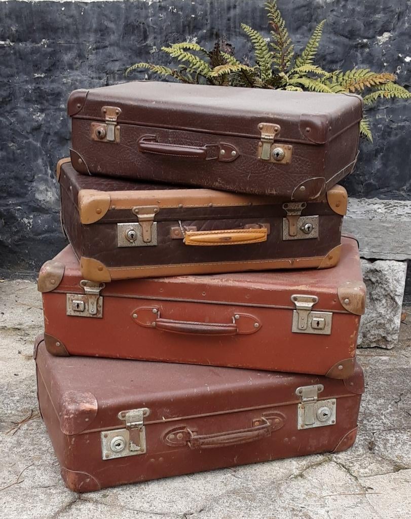Vintage koffers, Antiek en Kunst, Ophalen