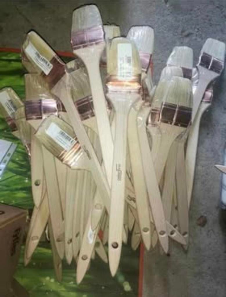 Lot de 50 pinceaux de radiateur