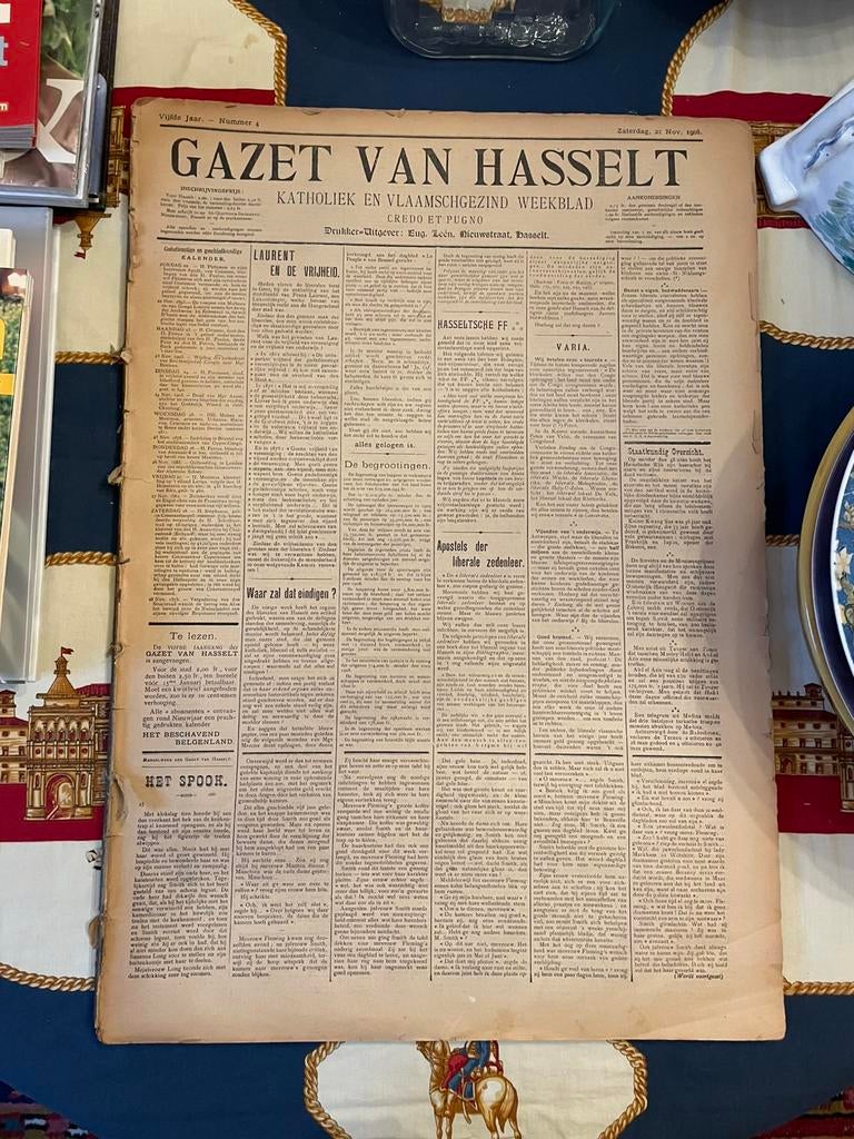 1908 Hasselt, Ophalen