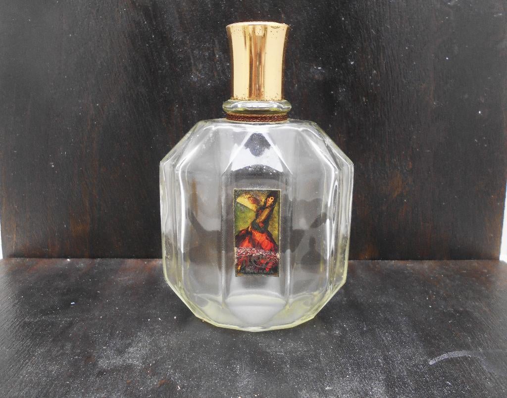 gros flacon vide parfum Myrurgia, Enlèvement ou Envoi, Utilisé, Bouteille de parfum