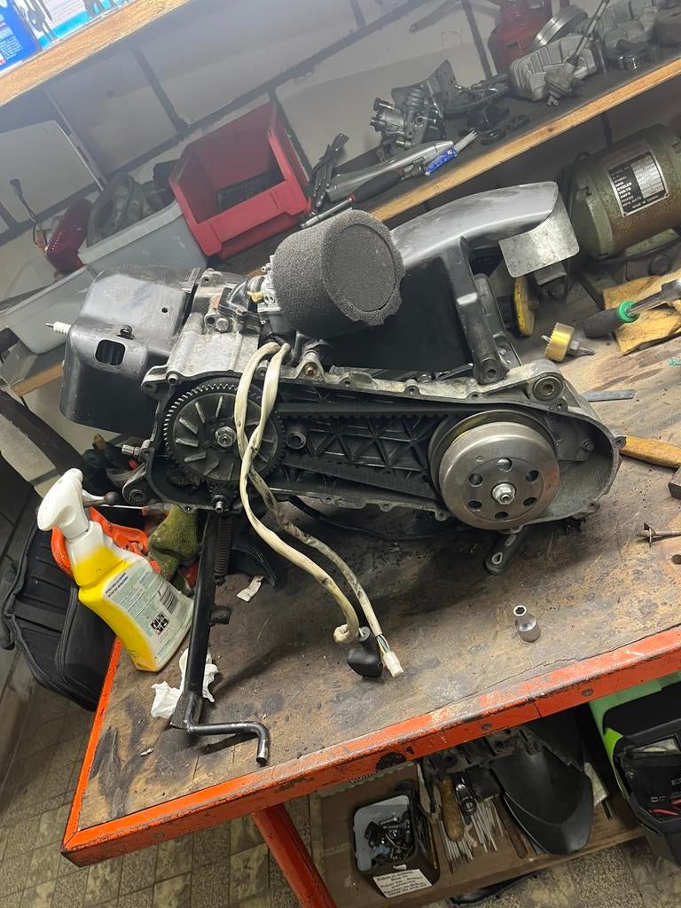 Piaggio typhoon 70cc blok plug & play, Verzenden, Gebruikt, Blok