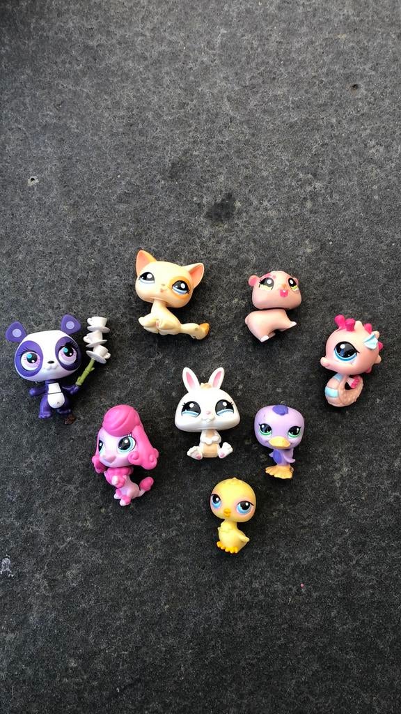 Littlest pet shop diertjes, Verzamelen, Poppetjes en Figuurtjes, Zo goed als nieuw, Ophalen