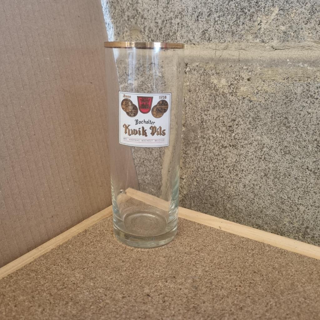 Verre Kwik Pils (modèle 5), Verzamelen, Ophalen of Verzenden, Gebruikt, Glas of Glazen, Overige merken