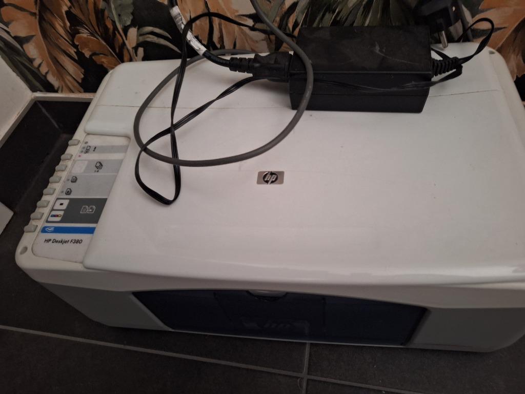 Printer HP Deskjet F380, Computers en Software, Printers, Ophalen, Hp, Kleur printen, Gebruikt