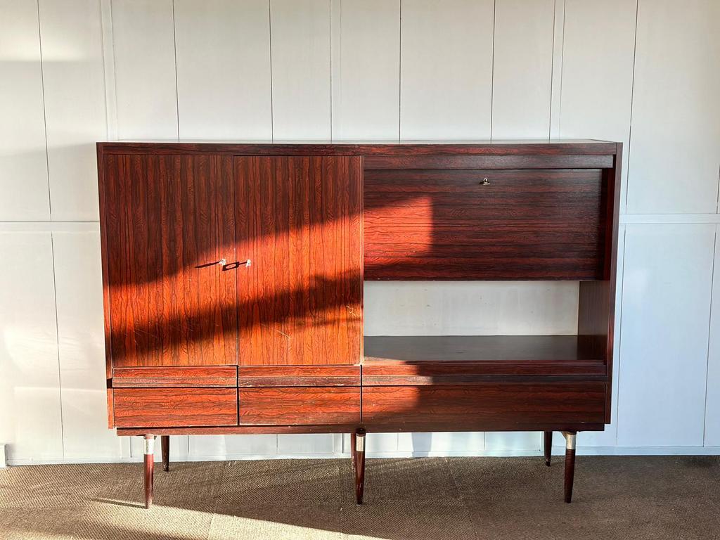 Scandinavische highboard, 1980’s, Ophalen, Zo goed als nieuw