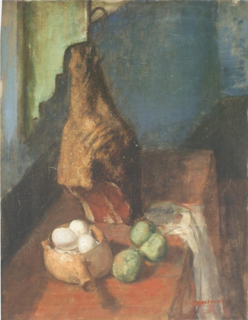 Vic Dolphijn (19081993): Stilleven (O/D, 73 x 93 cm), Ophalen of Verzenden