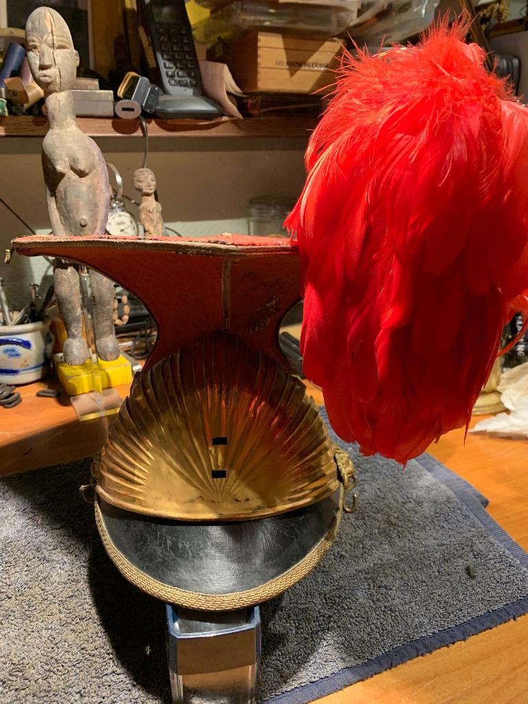 TSCHASKA LANCIER 14/18. ???, Collections, Envoi, Armée de terre, Casque ou Béret