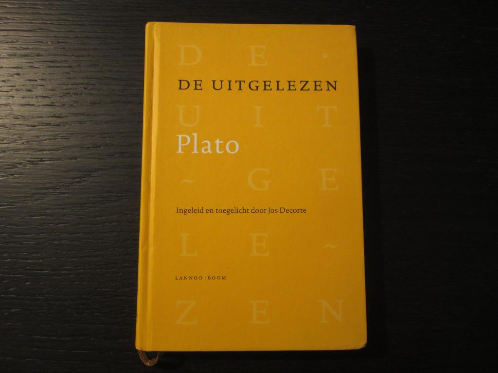 De uitgelezen Plato   -Jos Decorte-, Boeken, Ophalen of Verzenden