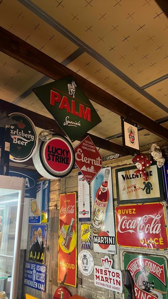 Emaillerie Belge Palm Ruit, Verzamelen, Ophalen of Verzenden, Zo goed als nieuw, Palm