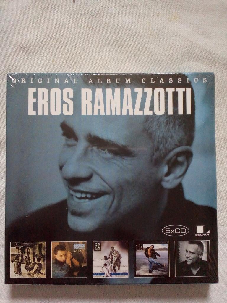 Eros Ramazzotti - Original album classics 5 CD, Enlèvement ou Envoi, Neuf, dans son emballage