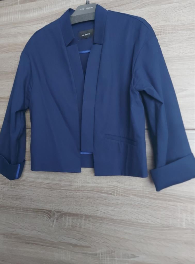 2 Blazer veste de Cpp Copine taille 42, Vêtements | Femmes, Vestes & Costumes, Comme neuf, Bleu, Enlèvement