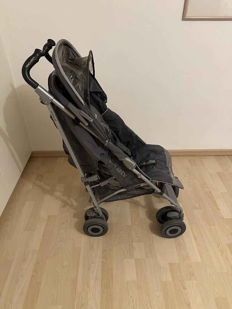 Buggy McClaren, Kinderen en Baby's, Buggy's, Gebruikt, Maclaren, Regenhoes, Verstelbare rugleuning, Voetenzak, Zonnekap, Ophalen
