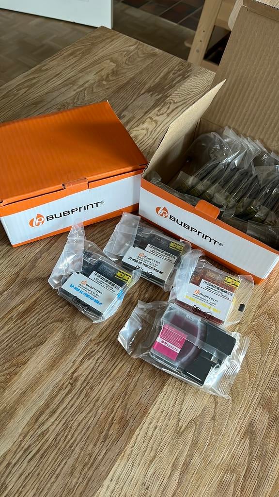 Brother cartouches d‘imprimante (37x), Computers en Software, Printers, Ophalen of Verzenden, Nieuw, Inkjetprinter, Printer