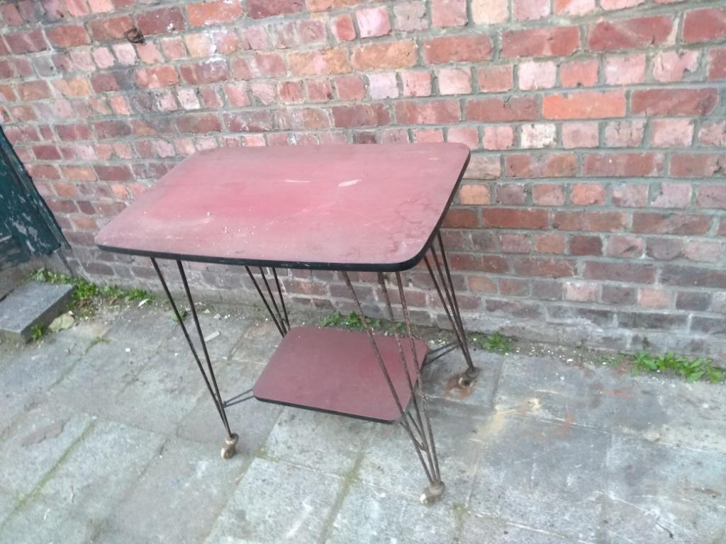 Meuble TV sur roulettes avec étagère, Enlèvement, Utilisé