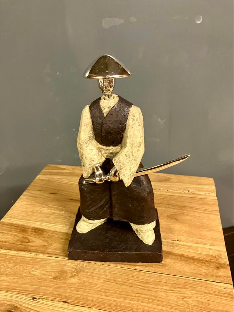 Samurai beeldje, Ophalen, Zo goed als nieuw, Mens