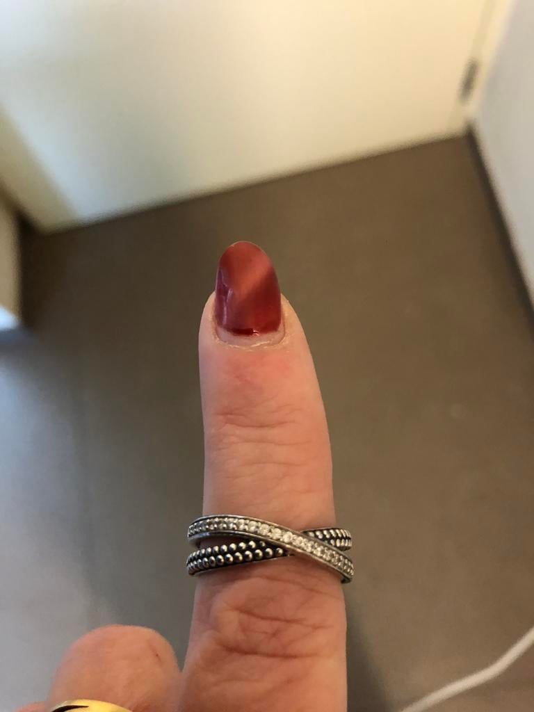 Ring TI Sento , m 52, Bijoux, Sacs & Beauté, Enlèvement ou Envoi, Comme neuf