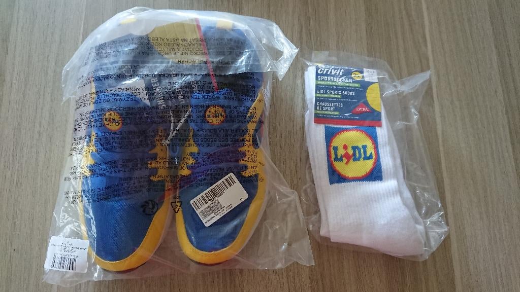 Sneakers LIDL + chaussette, Neuf, Autres couleurs, Sneakers et Baskets, Enlèvement