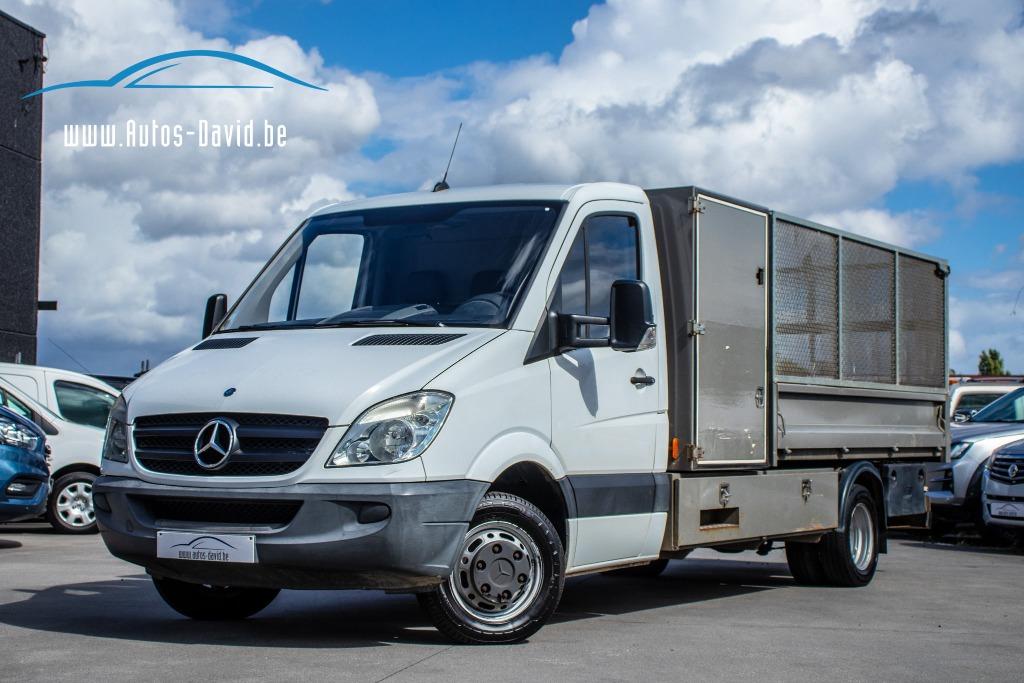 Mercedes-Benz Sprinter 516 cdi Kipper / Kiepwagen, Auto's, Euro 5, Zwart, 4 cilinders, 2000 kg