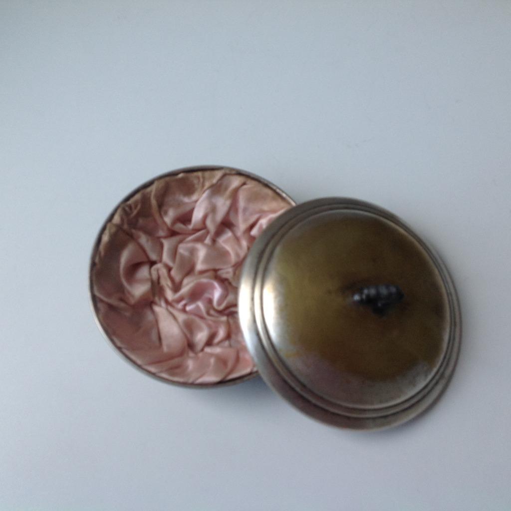 ancienne boîte à bijoux en argent, Antiquités & Art, Enlèvement ou Envoi, Argent