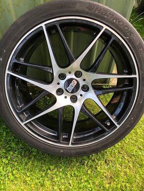 4 Jantes BBS 20 pouces, Autos : Pièces & Accessoires, Pneus & Jantes, Pneus et Jantes, 245 mm, Pneus été, Véhicule utilitaire