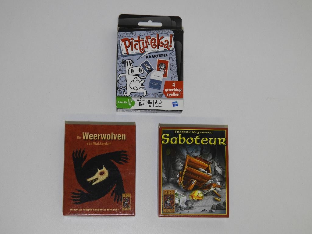 Gezelschaps Spelkaarten, 3 stuks (nieuw), Ophalen of Verzenden, Nieuw