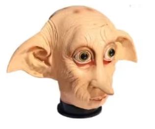 Harry Potter full face latex masker Dobby, Ophalen of Verzenden, Nieuw, Overige typen