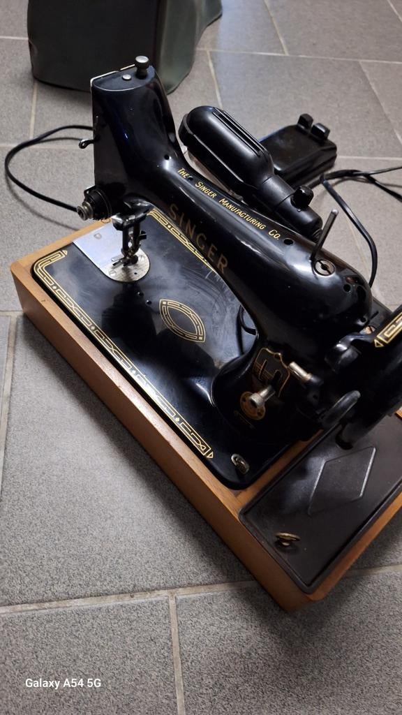 Machine à coudre de table Singer, Antiquités & Art, Enlèvement