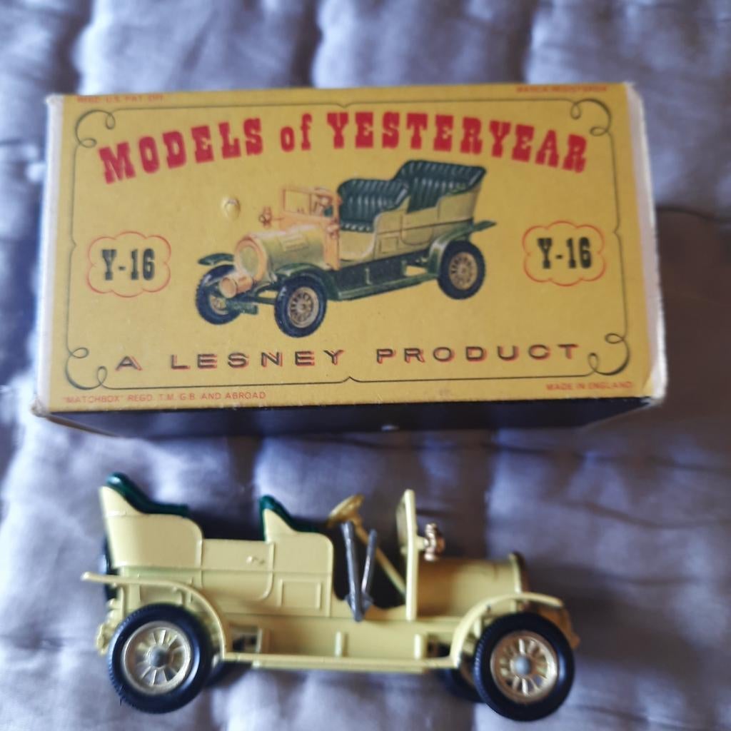 MATCHBOX MOYY Y-16 SPYKER 1904 *VINTAGE*NEW*, Hobby en Vrije tijd, Modelauto's | 1:43, Nieuw, Auto, Matchbox, Ophalen