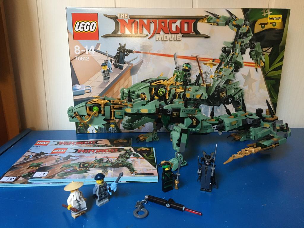 Lego Ninjago 70612 Groene ninja mecha draak, Enlèvement ou Envoi, Comme neuf, Ensemble complet, Lego