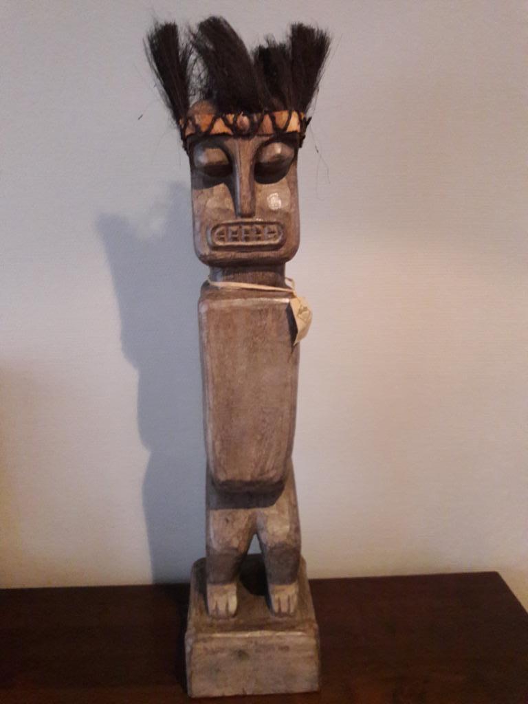 Groot houten exotisch beeld, Ophalen of Verzenden