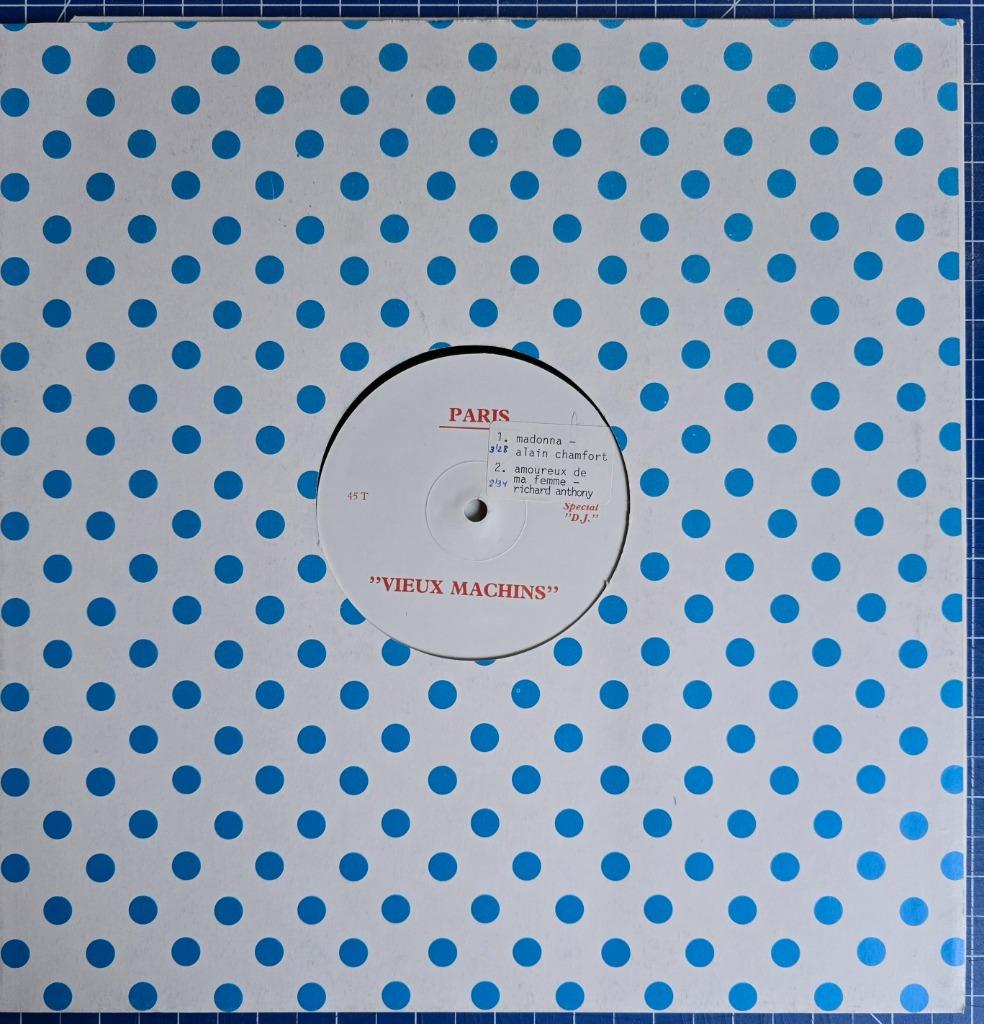 Maxi single Paris Vieux Machins, Enlèvement ou Envoi, 1980 à 2000, Utilisé, 12 pouces