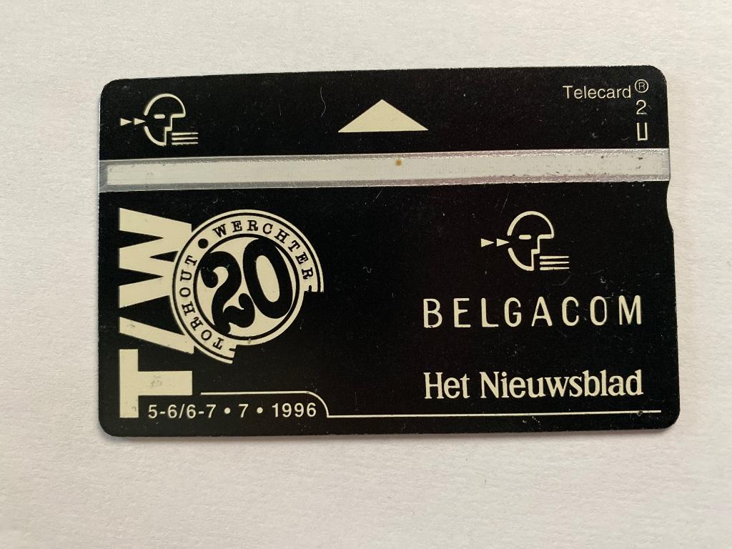 Telefoonkaart Belgacom "Torhout - Werchter", Ophalen of Verzenden