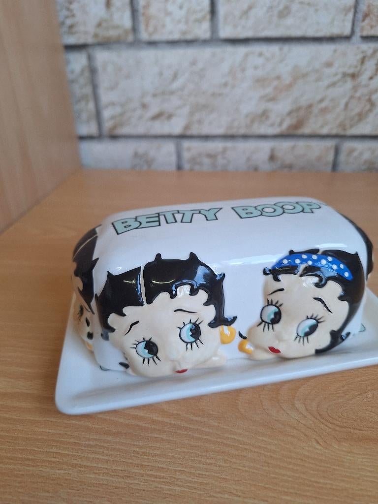 Betty Boop beurrier Tropico diffusion 1996., Collections, Enlèvement ou Envoi, Neuf, Humain