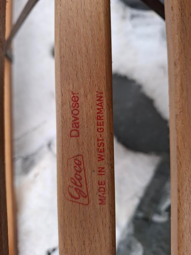 Traineau en bois  Gloco de Marque Davoser, Comme neuf