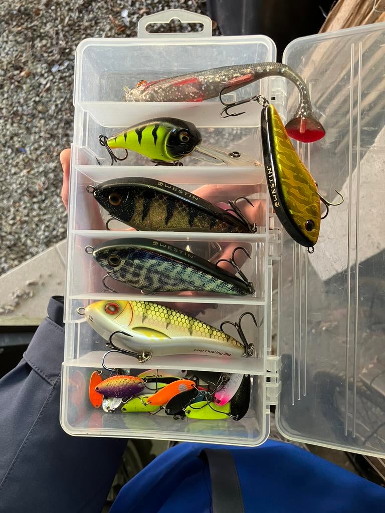 Westin kunstaas, Watersport en Boten, Hengelsport | Roofvissen, Ophalen, Zo goed als nieuw