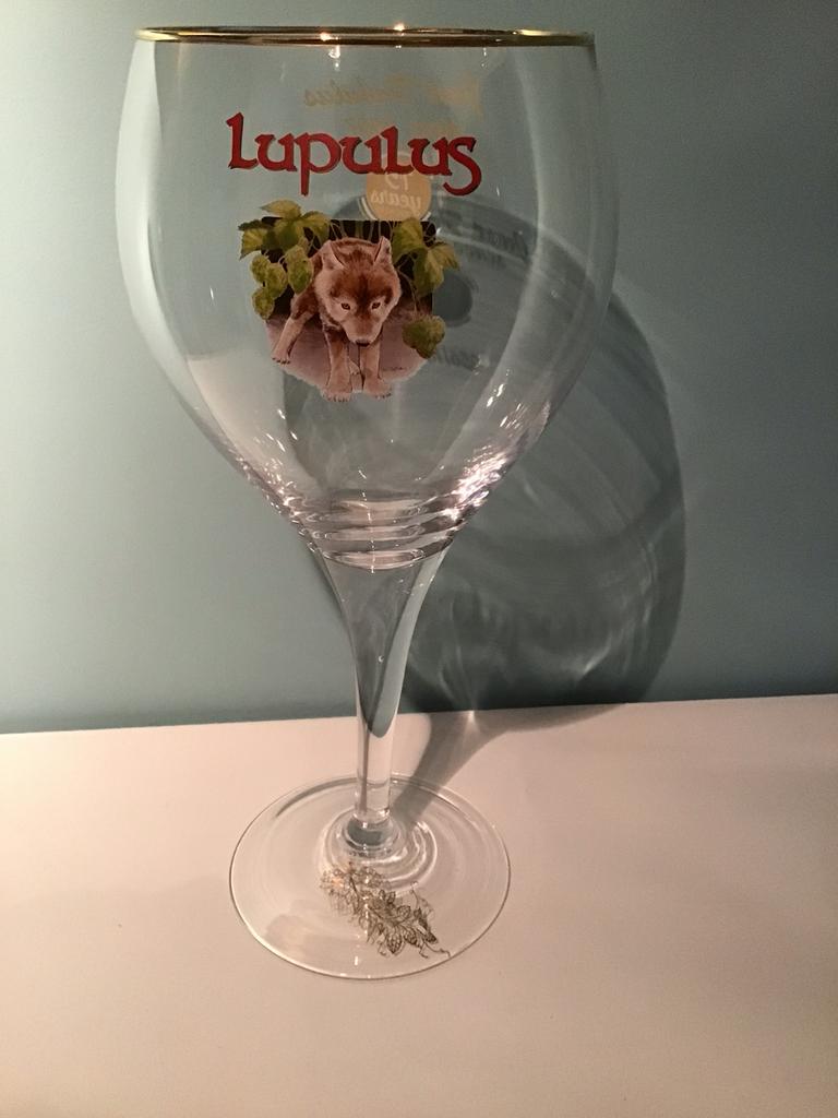 Lupulus glas 3l, Ophalen, Zo goed als nieuw
