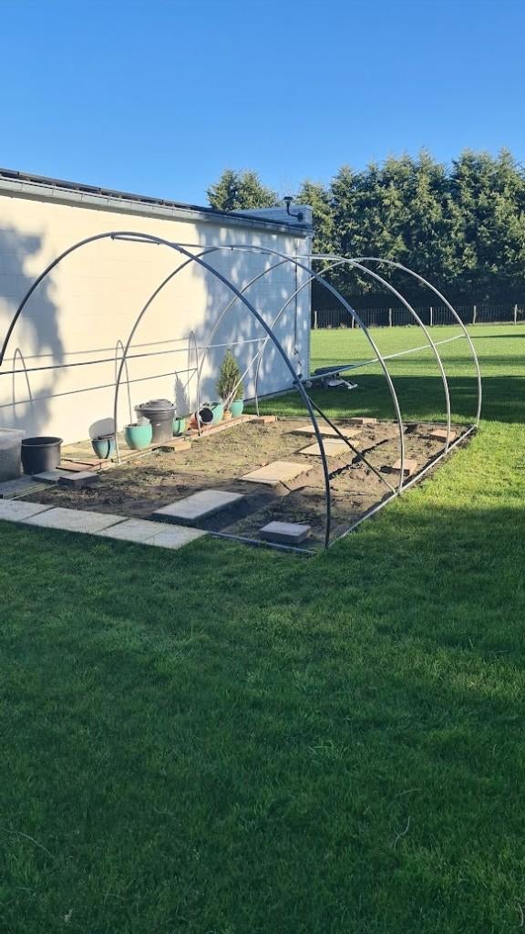 Serre plantenkas zonder overkapping, Tuin en Terras, Overkappingen, Ophalen, Zo goed als nieuw, Serre