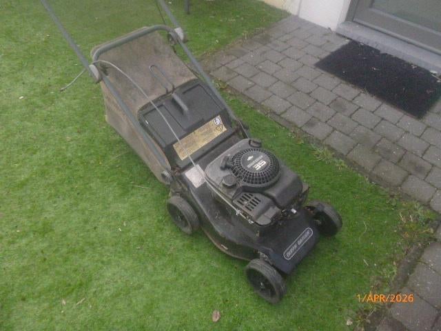 Grasmaaier, Ophalen, Cirkelmaaier, Gebruikt, Opvangbak