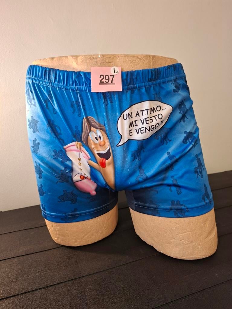 Blauwe heren boxershort, Kleding | Heren, Verzenden