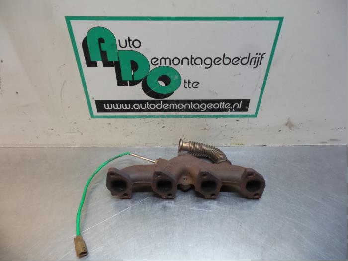 Tubulure d'échappement d'un Renault Megane (Megane 09-), Renault, -, 3 mois de garantie, Utilisé