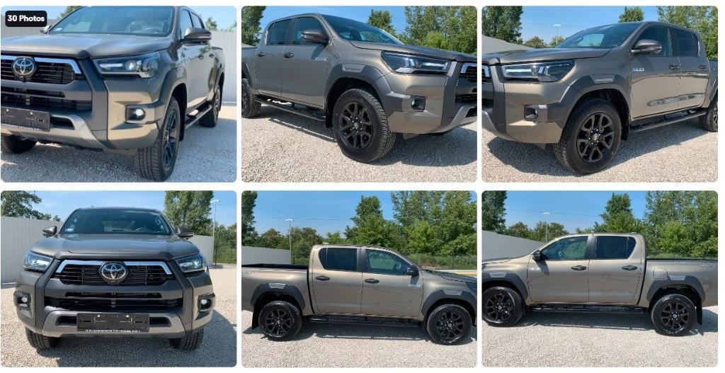 TOYOTA HILUX 2.8 D-4D 4X4 INVINCIBLE MY25, Cuir, Achat, Entretenue par le concessionnaire, Automatique