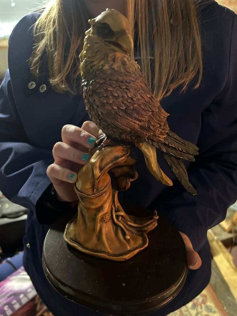 Statue d'aigle, Enlèvement ou Envoi, Comme neuf, Animal