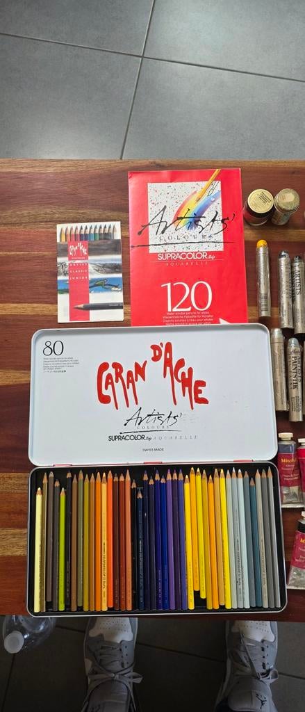Caran d'Ache Coffret suppracolor, Hobby & Loisirs créatifs, Dessin, Enlèvement